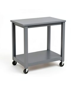 Bay Crest Empty Rolling Workshop Cart - Gray (synthetic illustration; no displayed measurements)