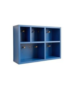 Heath Crossing Wall-Mounted Entryway Organizer Shelf - Blue