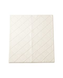 Pine Bridge Rectangular Area Rug - White (synthetic illustration; no displayed measurements)
