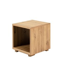 Marleigh Solid Wood End Table With Storage (synthetic illustration; no displayed measurements)