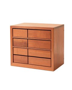 Spruce Bend Small-Parts Storage Drawer Cabinet - Terracotta (synthetic illustration; no displayed measurements)