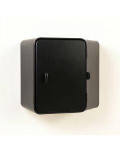Cove Arc Wall-Mounted Laundry Cabinet (synthetic illustration; no displayed measurements)