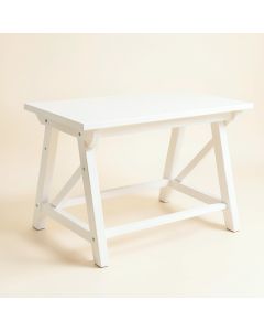 Moss Edge Empty Workshop Workbench - White (synthetic illustration; no displayed measurements)