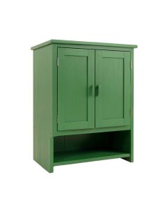 Spruce Bridge Wall-Mounted Laundry Cabinet - Green (synthetic illustration; no displayed measurements)