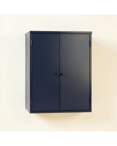 Elm Arc Wall-Mounted Laundry Cabinet (synthetic illustration; no displayed measurements)