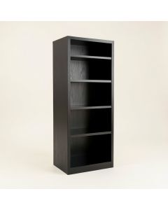 Meadow Crossing Narrow Cubby Tower - Black (synthetic illustration; no displayed measurements)