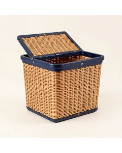 Bay Canyon Laundry Hamper - Navy (synthetic illustration; no displayed measurements)