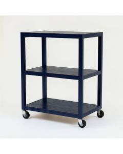 Spruce Canyon Empty Rolling Workshop Cart - Navy (synthetic illustration; no displayed measurements)