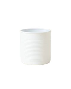 Pine Arc Empty Candle Holder - White (synthetic illustration; no displayed measurements)