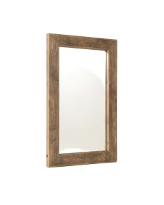 Addilynn Rustic Wood Wall Mirror
