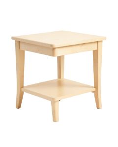 Shore Crest Side Table - Ivory (synthetic illustration; no displayed measurements)