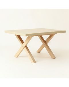Hill Bend Patio Table - Beige (synthetic illustration; no displayed measurements)