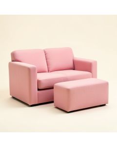 Alethea Kids Club Sofa And Ottoman (synthetic illustration; no displayed measurements)