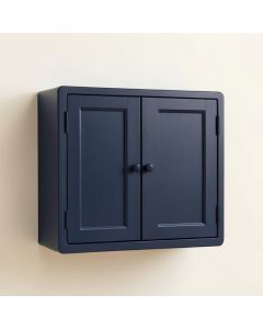 Reed Arc Wall-Mounted Entry Cabinet (synthetic illustration; no displayed measurements)