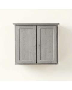 Cove Dell Wall-Mounted Laundry Cabinet - Gray (synthetic illustration; no displayed measurements)