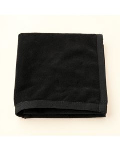Cliff Crossing Bath Towel - Black (synthetic illustration; no displayed measurements)