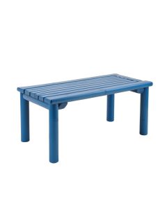 Flint Field Indoor Bench - Blue (synthetic illustration; no displayed measurements)