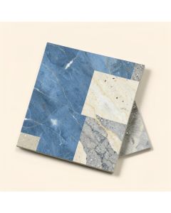 Natural Stone/Glass Mosaic Sheet Tile (synthetic illustration; no displayed measurements)