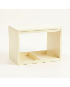 Linden Bridge Empty Coffee-Station Organizer - Ivory (synthetic illustration; no displayed measurements)