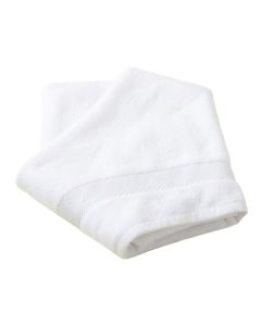 Rowan Dell Bath Towel - White (synthetic illustration; no displayed measurements)