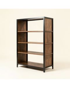 Hoyt Steel Etagere Bookcase (synthetic illustration; no displayed measurements)
