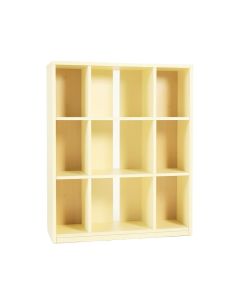 Brook Edge Freestanding Bookcase - Ivory (synthetic illustration; no displayed measurements)