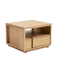 Flaner Floor Shelf Coffee Table With Storage (synthetic illustration; no displayed measurements)