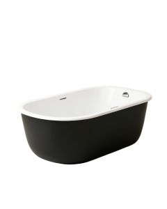 Mermaid 60 '' X 30 '' Freestanding Soaking Acrylic Bathtub