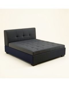 Rayners Tufted Upholstered Low Profile Storage Platform Bed (synthetic illustration; no displayed measurements)