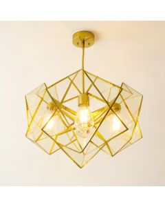 Gravesham Unique Statement Geometric Chandelier (synthetic illustration; no displayed measurements)