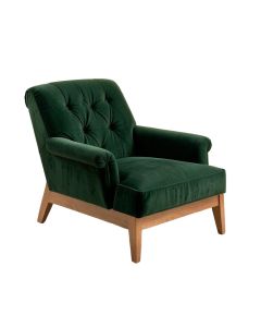 Padang Tufted Two Arm Chaise Lounge
