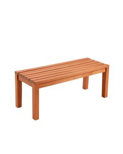 Ridge Brook Indoor Bench - Terracotta (synthetic illustration; no displayed measurements)