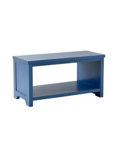 Cliff Crest Indoor Bench - Blue