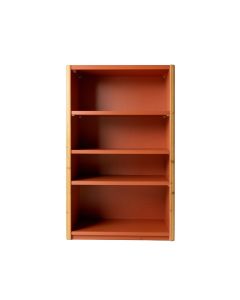Spruce Crest Freestanding Bookcase - Terracotta