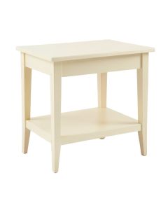 Oak Dale Side Table - Cream