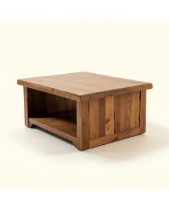 Calabrese Solid Wood Coffee Table With Storage (synthetic illustration; no displayed measurements)