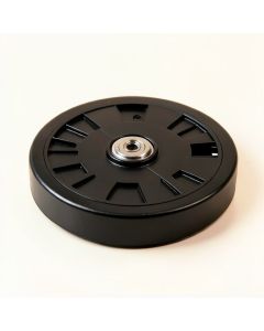 Fixturedisplays® 18 '' Write-On Prize Wheel 14 Slots Countertop Luckydraw Spinner - Black 119553 (synthetic illustration; no displayed measurements)