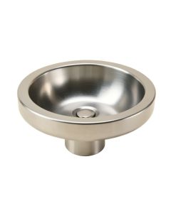 Abner Metal Circular Drop-In Bathroom Sink (synthetic illustration; no displayed measurements)