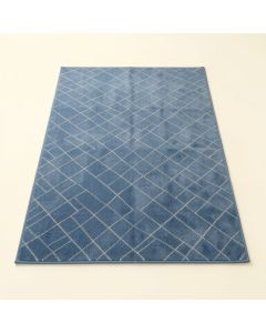 Spruce Bend Rectangular Area Rug - Blue (synthetic illustration; no displayed measurements)