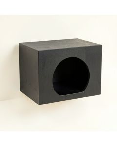 Holly Field Wall-Mounted Cat Perch - Black (synthetic illustration; no displayed measurements)