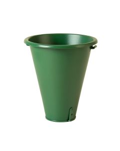 Reed Canyon Empty Railing Planter With Integral Brackets - Green (synthetic illustration; no displayed measurements)