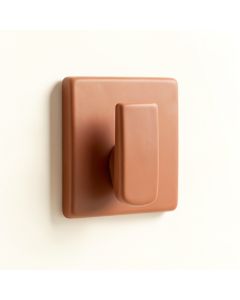 Hazel Crest Wall-Mounted Robe Hook - Terracotta (synthetic illustration; no displayed measurements)