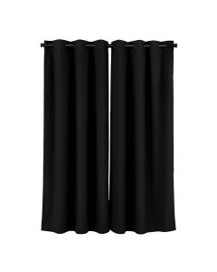 Channing Solid Max Blackout Thermal Grommet Single Curtain Panel