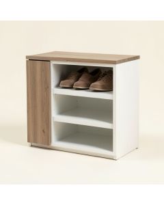 Three Row 15 Pair Shoe Storage Cabinet (synthetic illustration; no displayed measurements)