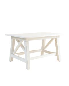 Juniper Crossing Empty Workshop Workbench - White