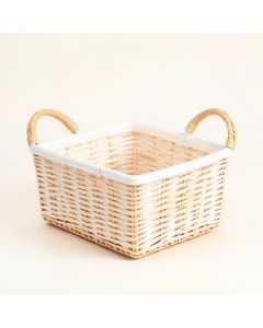 Laurel Brook Empty Storage Basket - White (synthetic illustration; no displayed measurements)