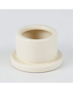 Meadow Branch Empty Candle Holder - Cream (synthetic illustration; no displayed measurements)