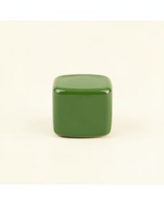 Cove Bend Cabinet Knob Without Packaging - Green (synthetic illustration; no displayed measurements)