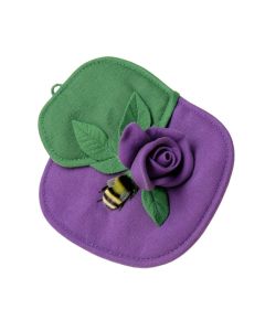 3Drose Bumble Bee And Potholder