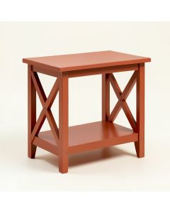 Sage Branch Side Table - Terracotta (synthetic illustration; no displayed measurements)